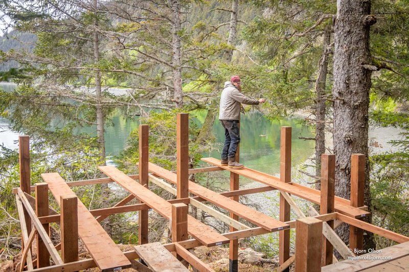 cabin-foundation-scaffold-sm Custom Cabin Foundation Heights